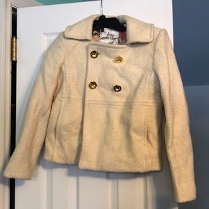 adorable white designer jacket!